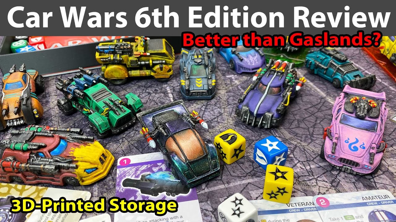 Car Wars 6th Edition Review & Storage