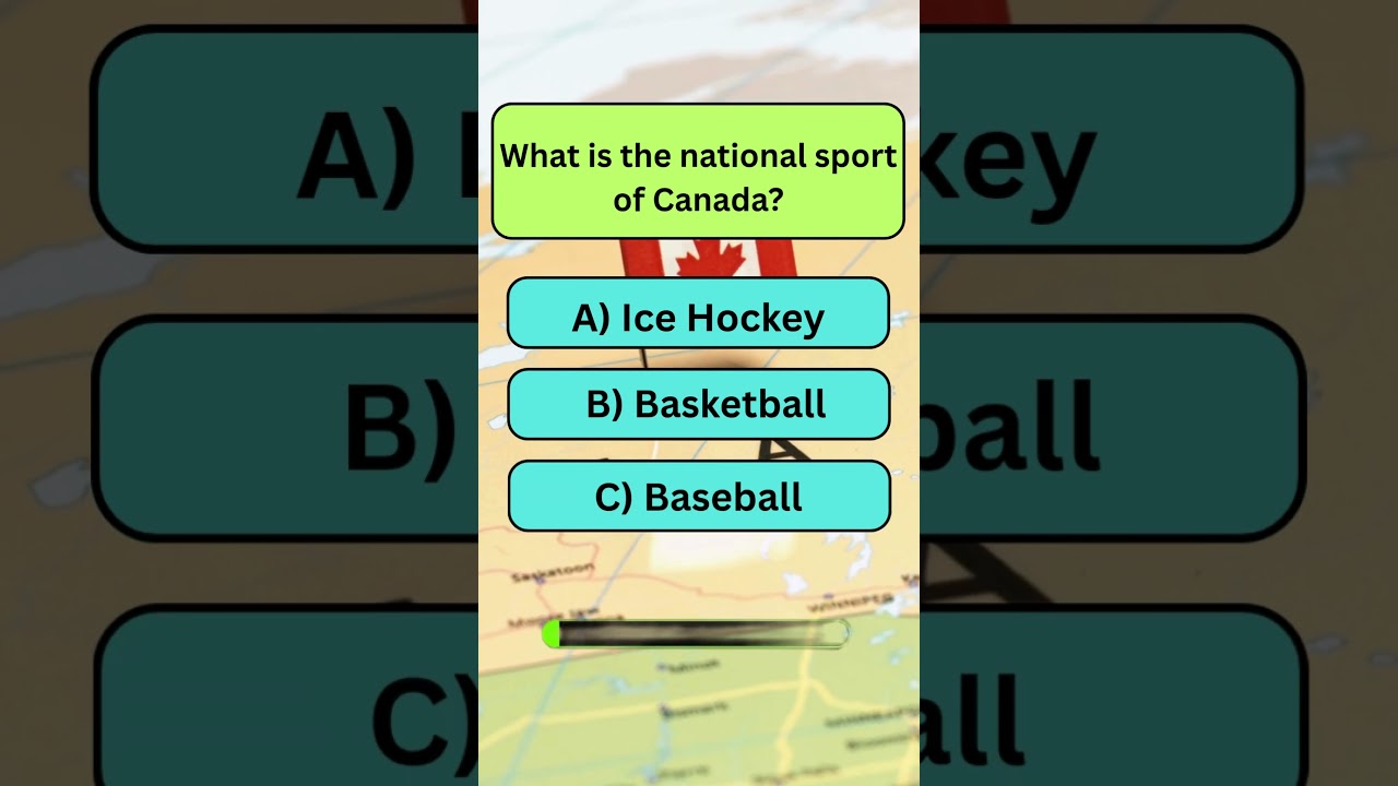 What is the national sport of Canada? #quiz #trivia #trending #canada #sports #ytshorts