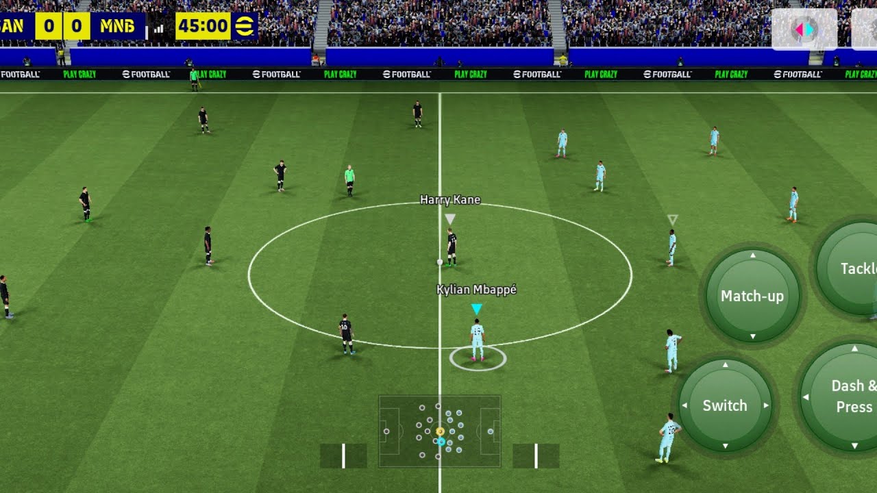 Football match Efootball game #efootball #ajjubhaiinmymatch #foryou #football #pesmobile #edit #pes 