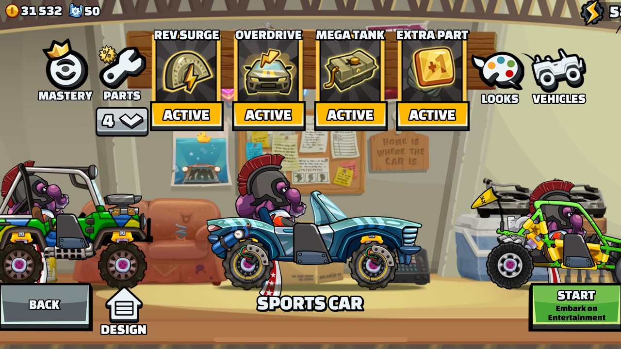 4 PARTS?!! Sports Car Mastery!(HCR2)