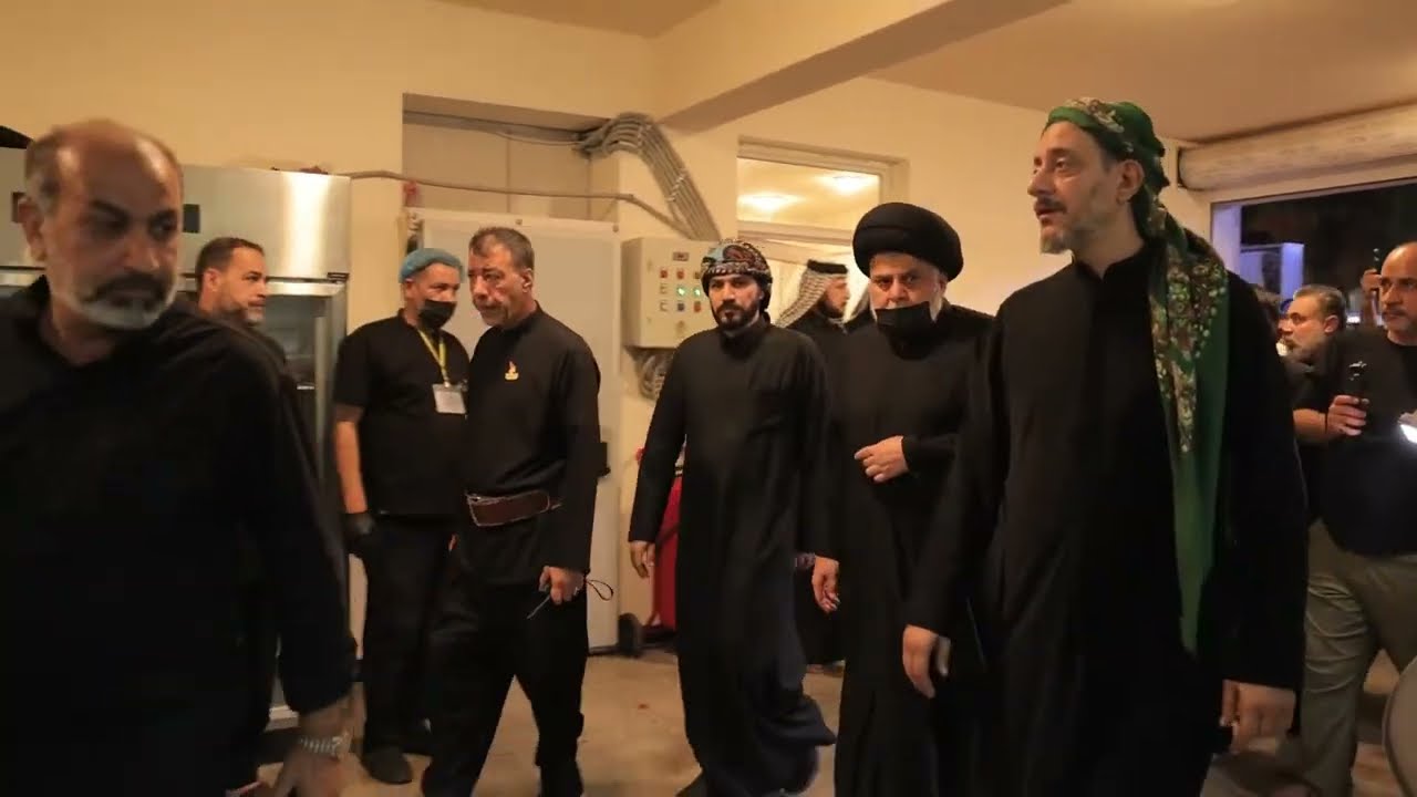 مضيف آل الصدر الكرام في النجف الأشرف الحنانة يستمر بتقديم الخدمات لزائري أربعينية الإمام الحسين (ع)