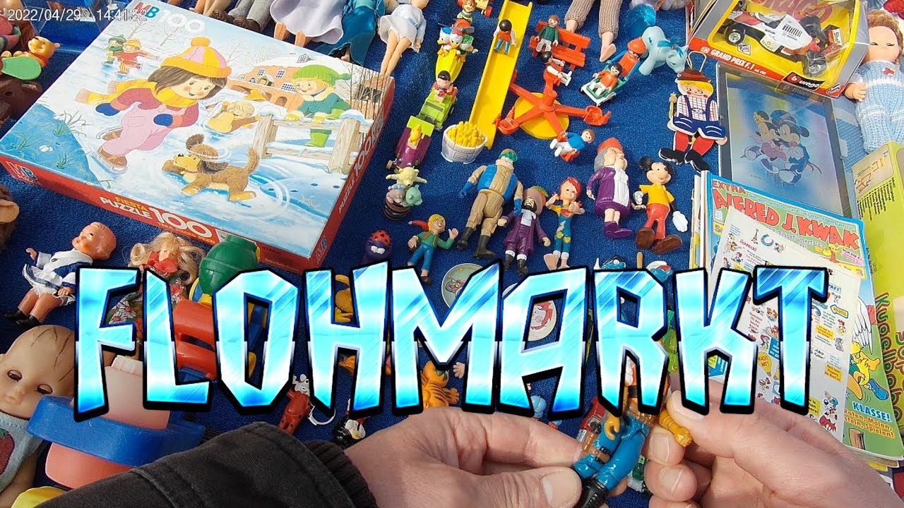 FLOHMARKT LIVE ACTION #58 Alptraumpreise auf dem Händlertrödel - Amiga und MOTU Fund + Pickups