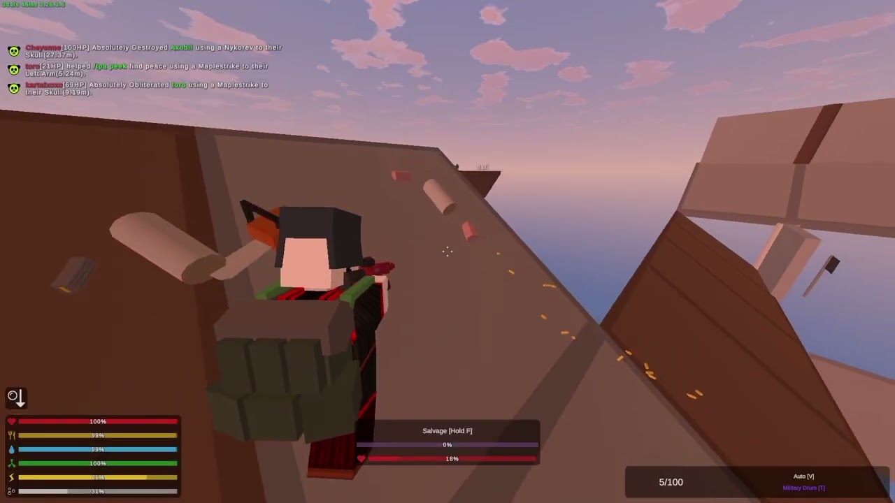 With 200 rockets, and they still lost! #unturned #raid #defence 