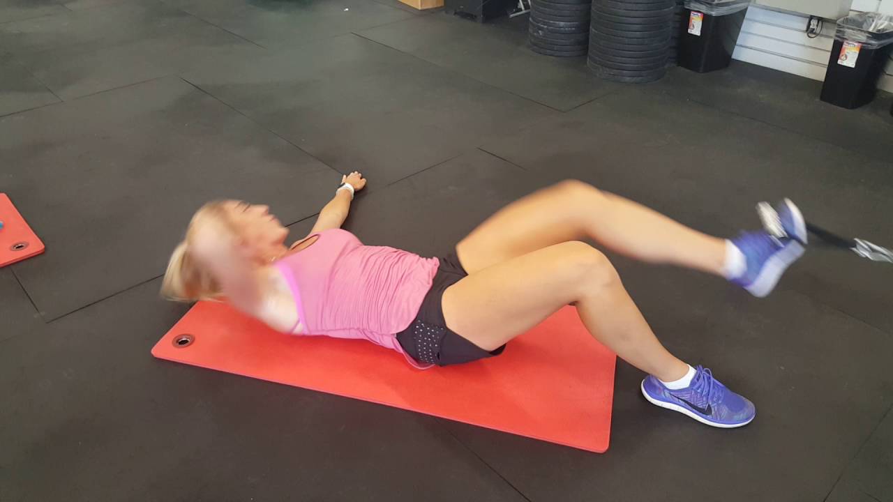 Resisted Twist Crunches