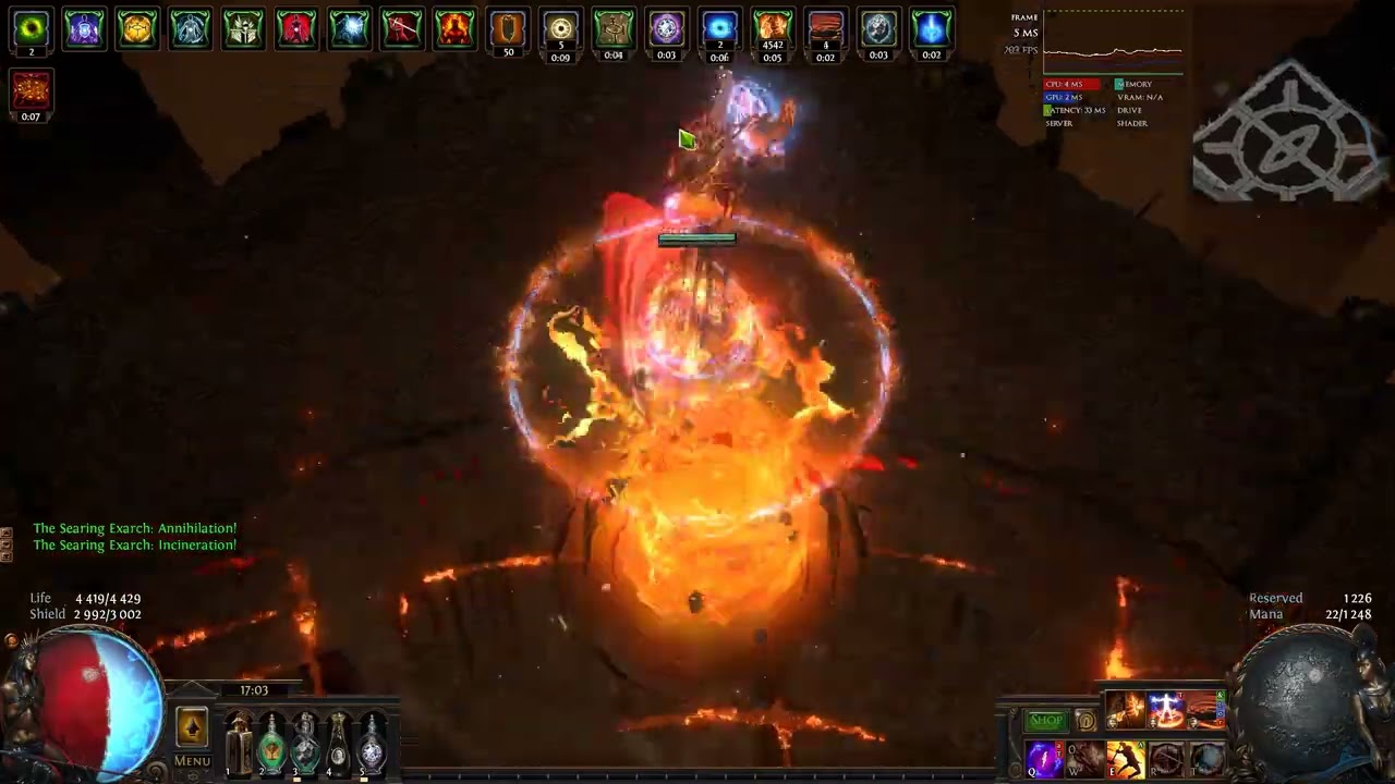 3.18 Sentinel - Inquisitor CoC Shock Nova - Uber Exarch