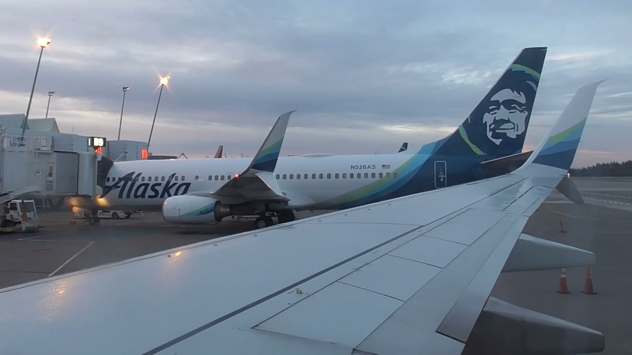 Full Flight-Alaska Airlines: Seattle-Los Angeles