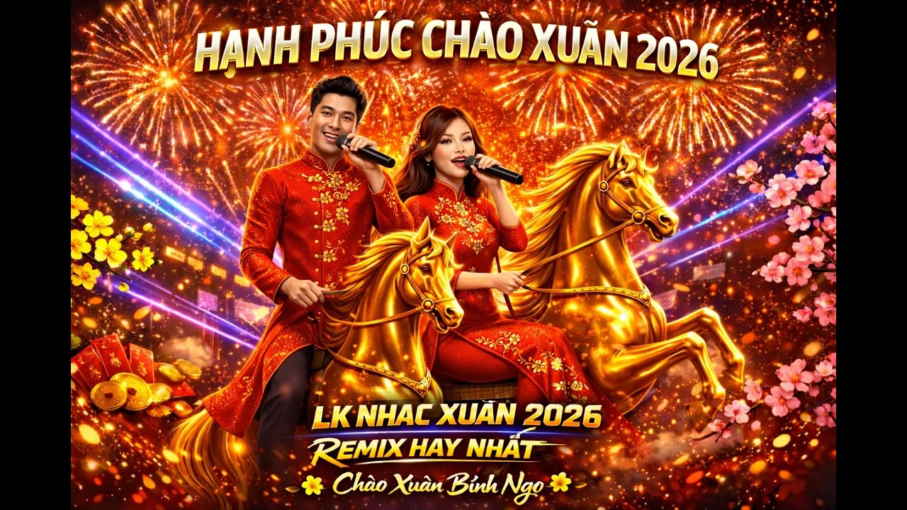 FULL NHẠC TẾT 2026 REMIX LK NHẠC XUÂN 2026 REMIX RẤT HAY– NGHE LÀ THẤY TẾT | CHÀO XUÂN BÍNH NGỌ 2026