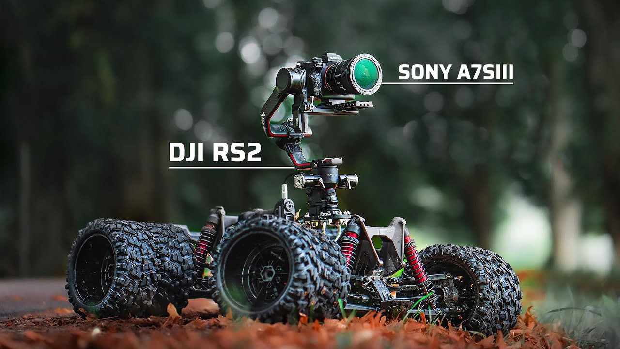 I PUT MY SONY A7SIII & GIMBAL ON AN RC CAR | RC CAMERA CAR V2