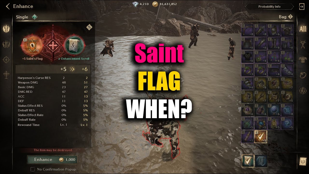 Night Crows Saint Flag When?