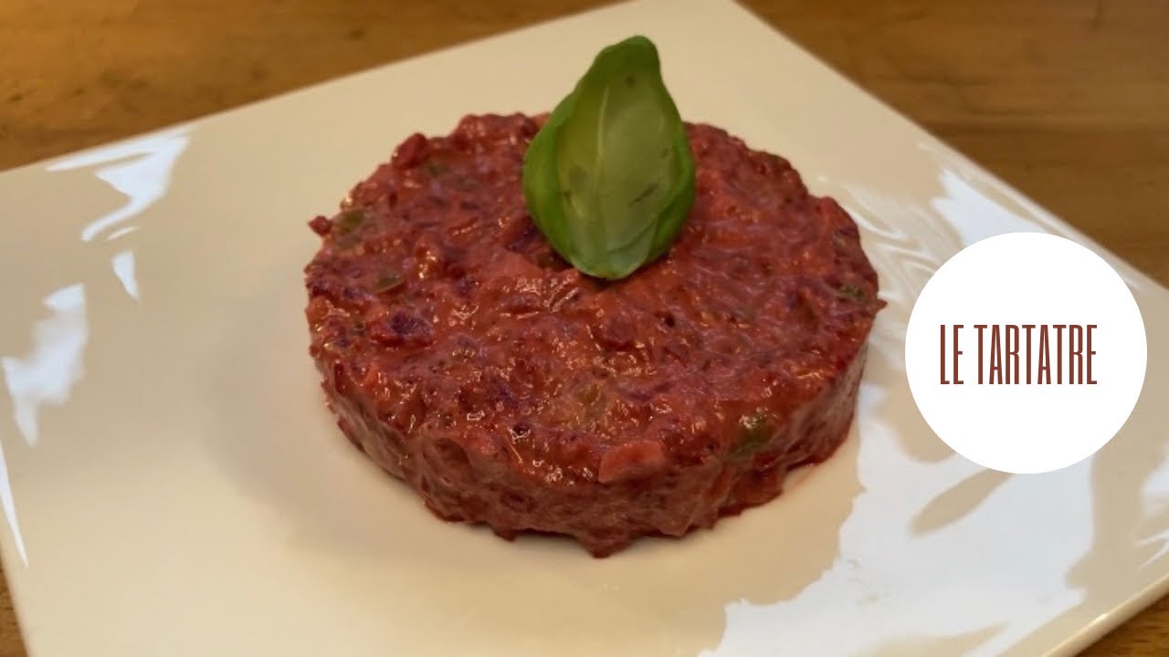 🎄le tartare de betterave à la française 🇫🇷 Vegan et sans huile ! Super trompe l’œil 🤩👁