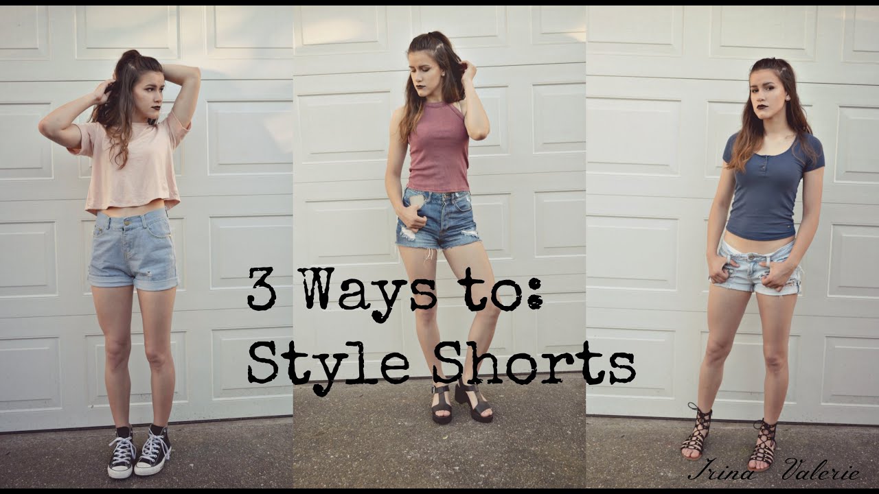 3 Ways to Style Shorts |LookBook|