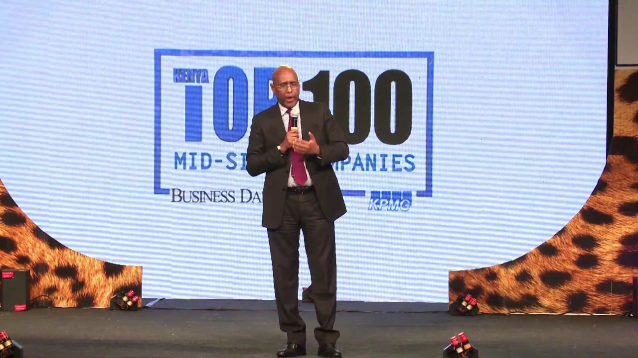 CS Adan Mohammed & KPMG (EA) CEO Making Top100 Award Remarks