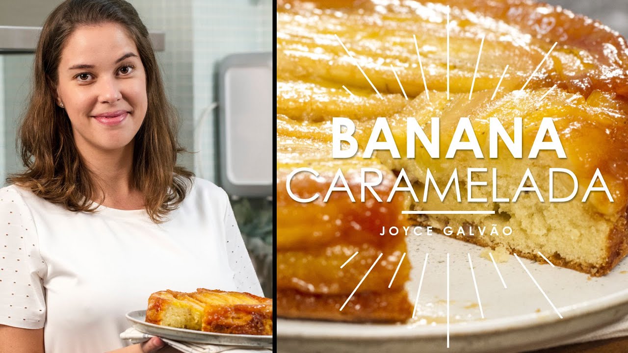 BOLO DE BANANA CARAMELADA | #pormaisdiasccombolo 01