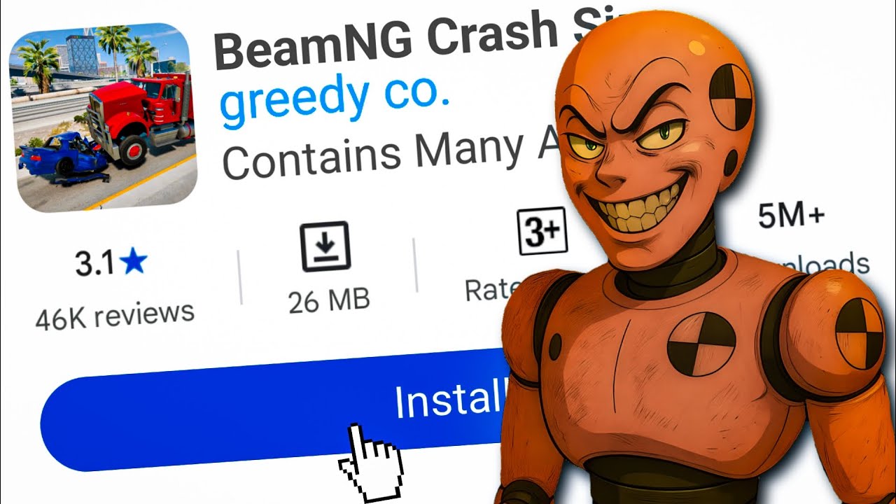 BeamNG Rip-Offs EXPOSED! Top 6 New Car Crash Games Android