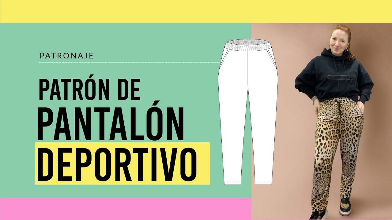 Cómo hacer el patrón  para tu Pantalón de Jogging