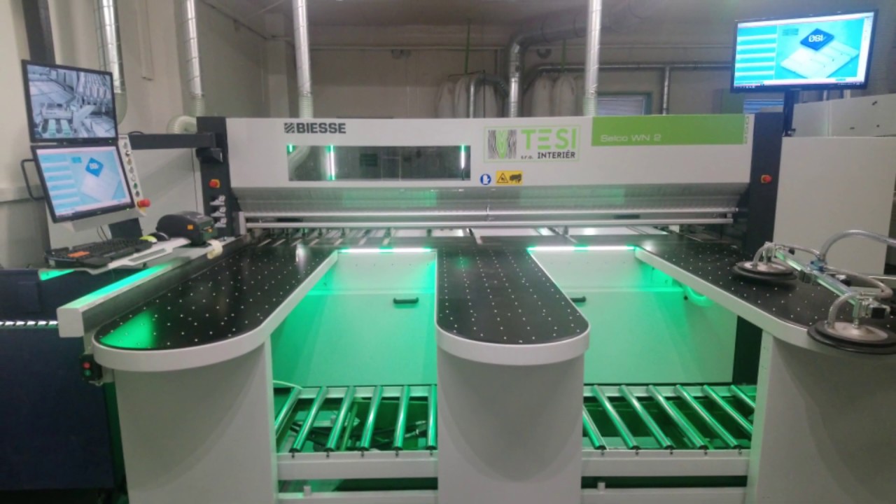 Biesse Selco WN 250 instalace 2020
