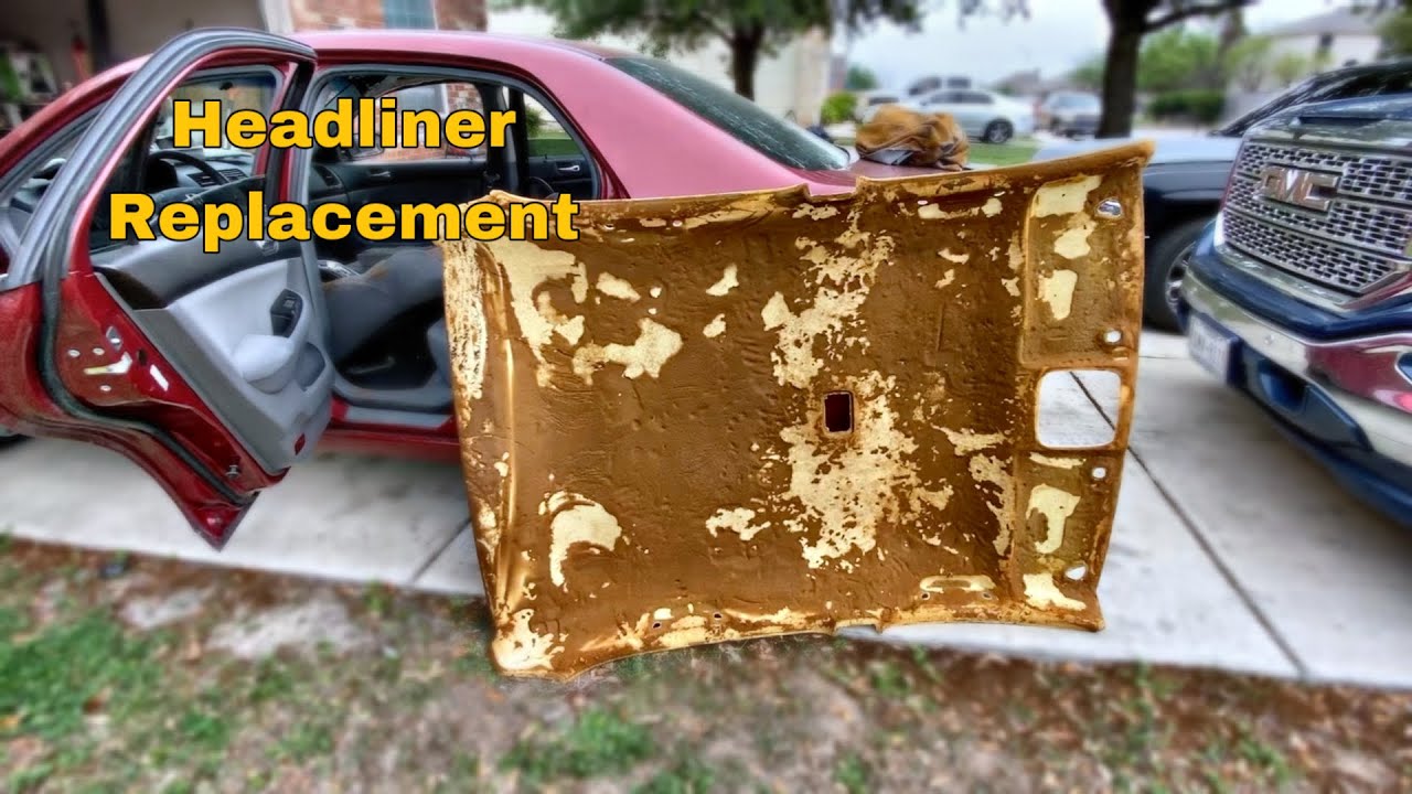 2007 Honda Accord Headliner replacement!!!