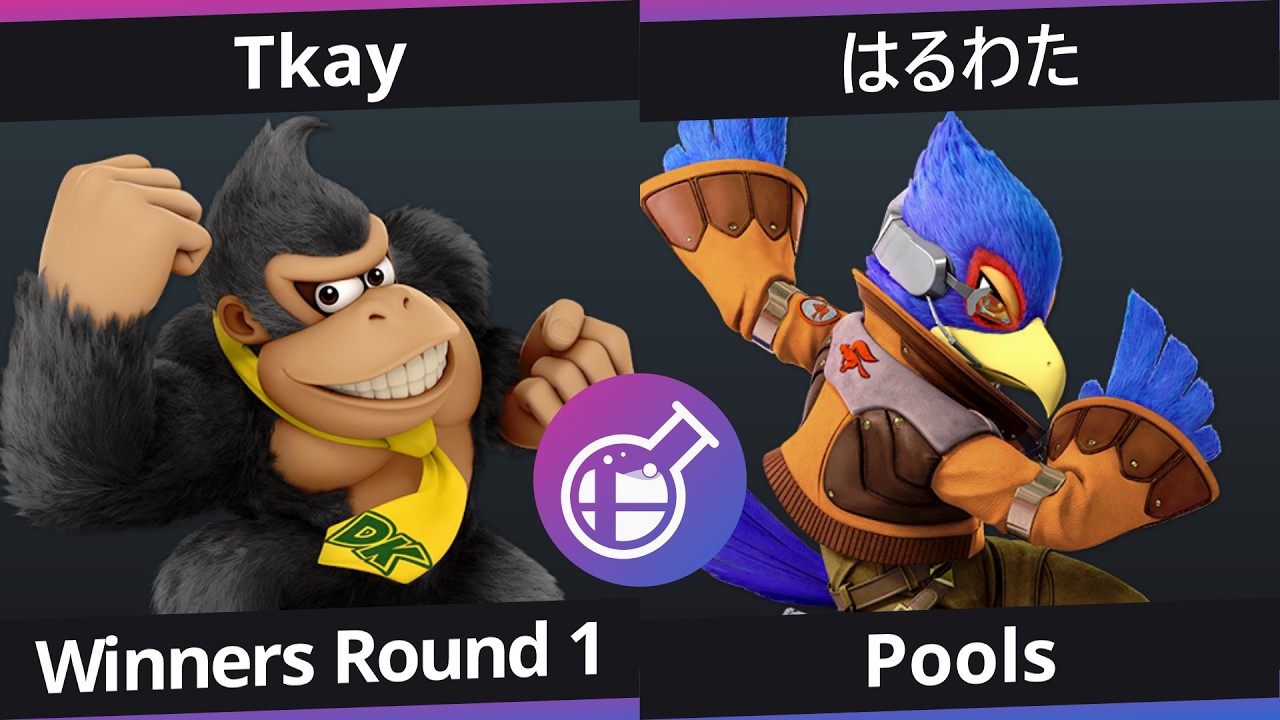 [Smalab 37] Pools - Tkay (ドンキーコング) VS はるわた (ファルコ)