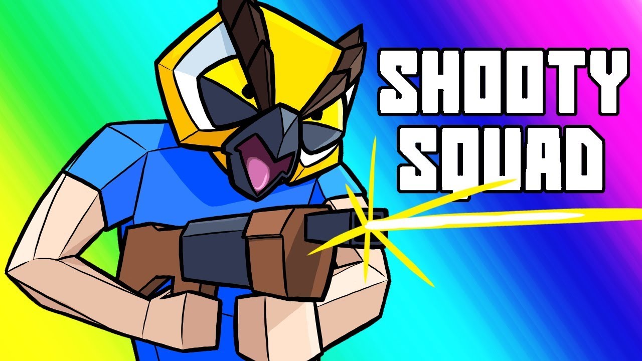 Shooty Squad Funny Moments - Raging Tryhard Match!!