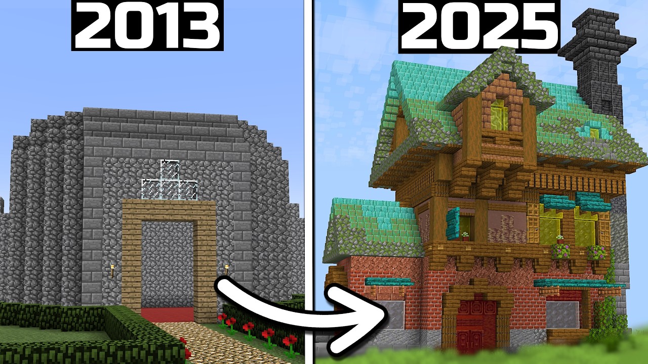Строительство в Minecraft в 2025 году — это безумие