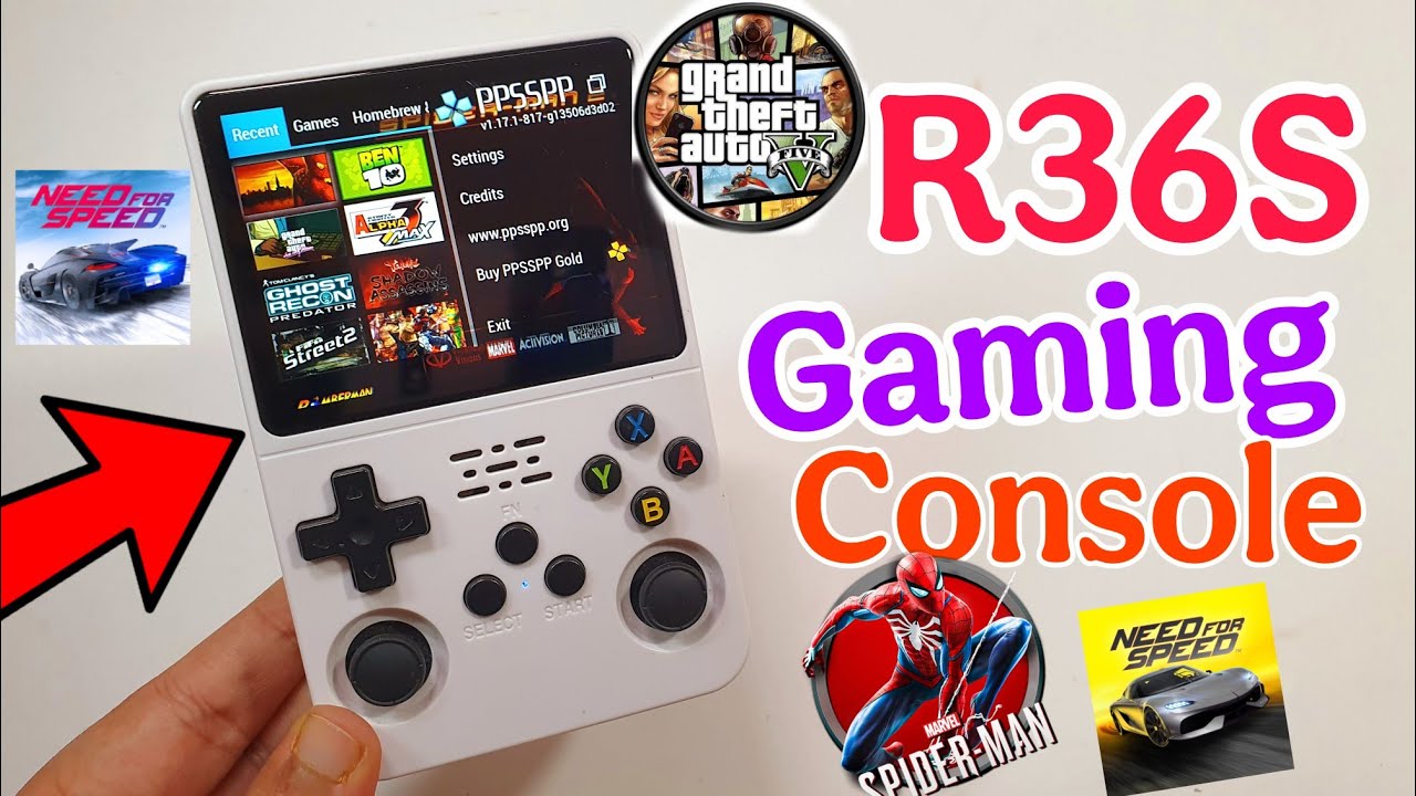 R36S Gaming 🎮 Console Unboxing | 15,000 Game in r36s | Budget Retro Video Games