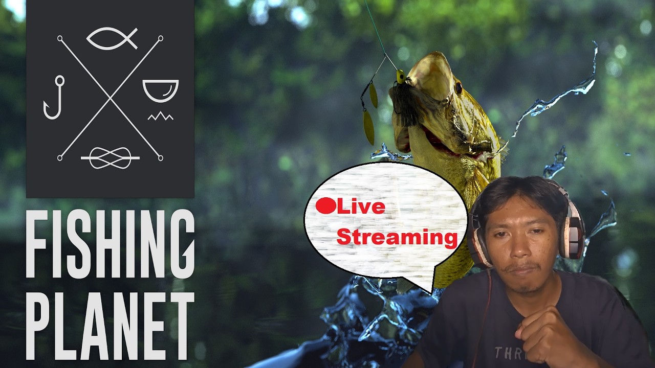 🔴Live Streaming - Fishing Planet -  Mending Mancing aja