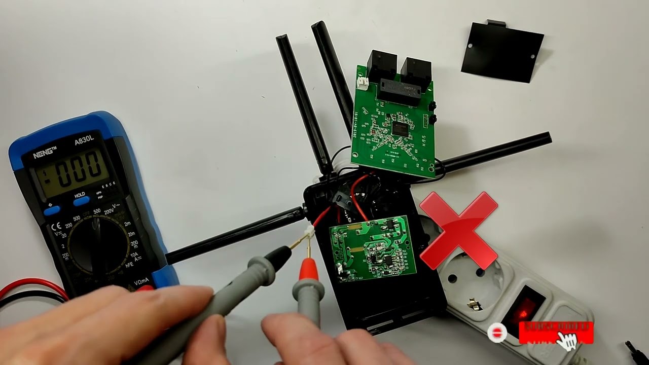 Репитер Wi-Fi не работает - Ремонт ретранслятора Wi-Fi не работает БП / Легкий ремонт блока питания