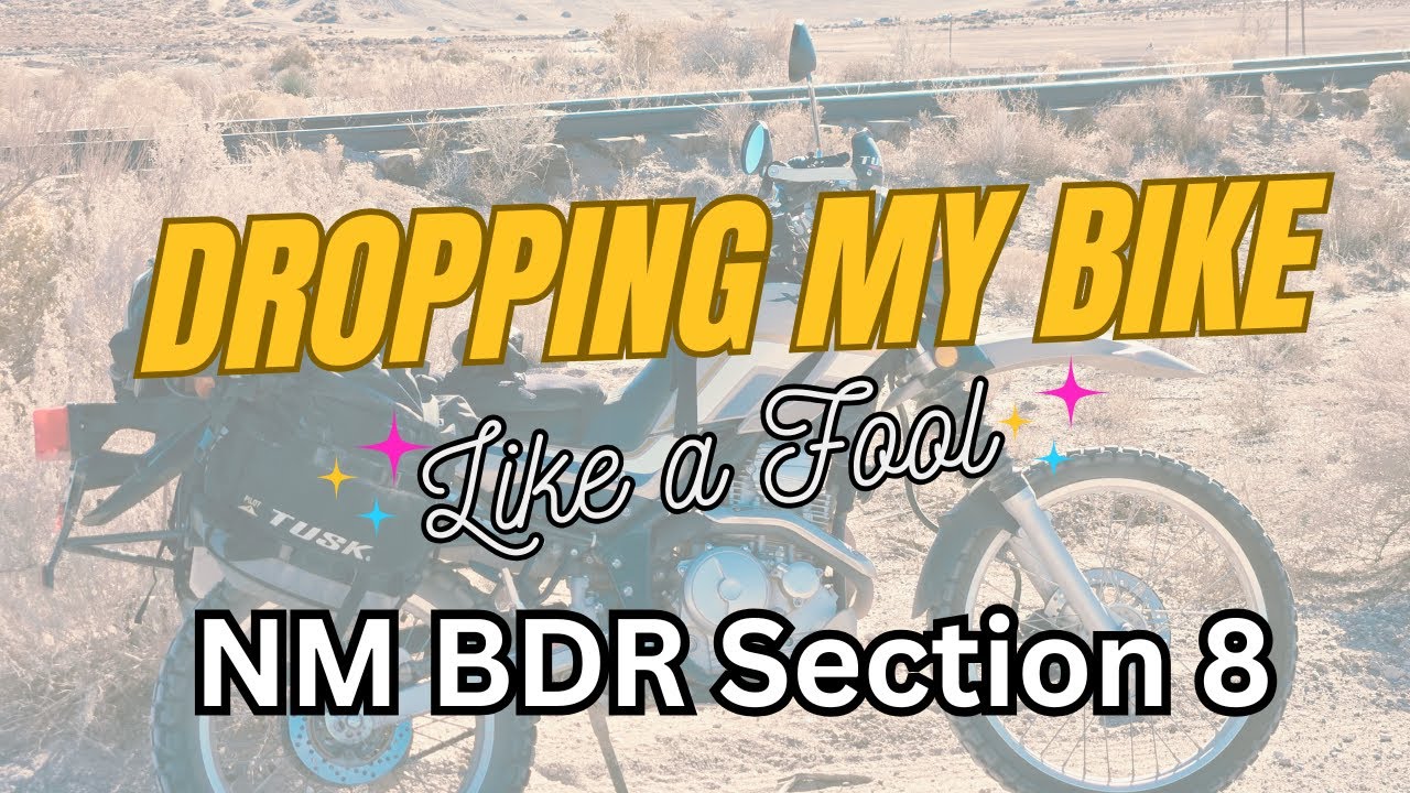 NM BDR Section 8… Crashing over a tiny bump