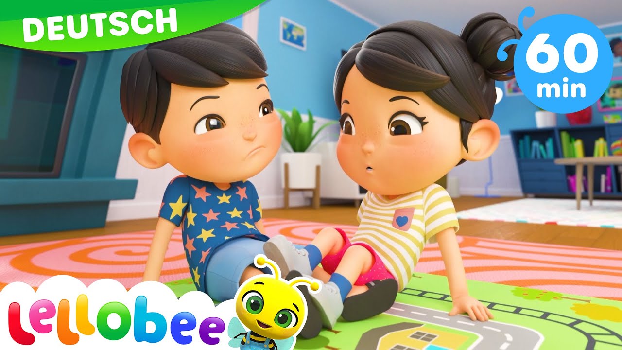 Das Fahrzeug Geräusche Lied | Lellobee - Kinderlieder und Cartoons | Lellobee Deutsch