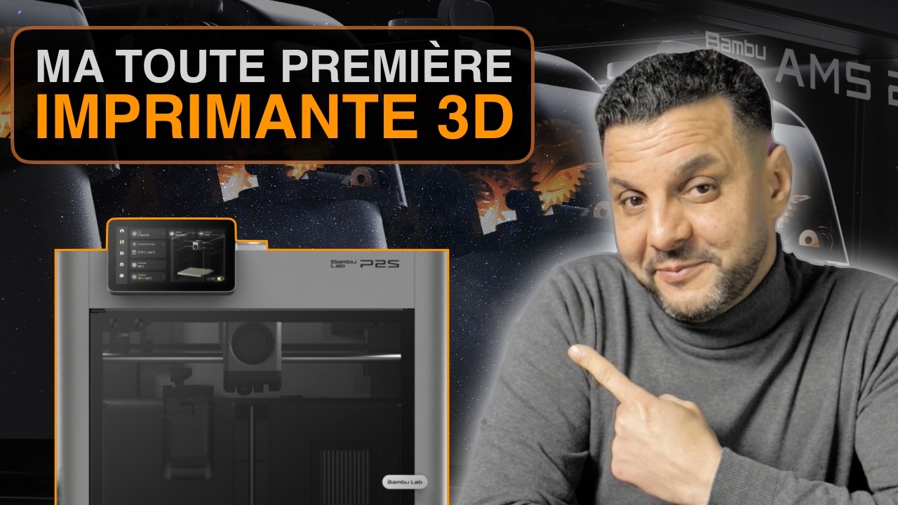 Ma toute première Imprimante 3D : La P2S de Bambu Lab