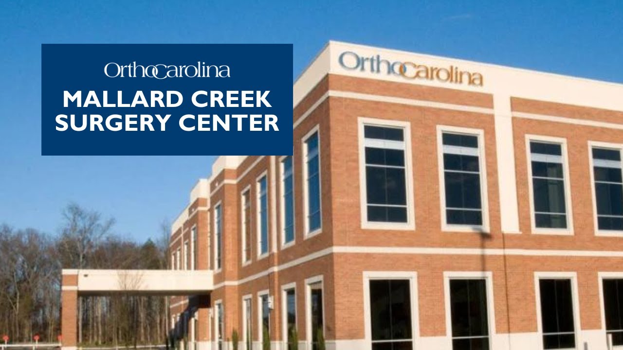 Spend Less on Surgery | OrthoCarolina | Mallard Creek Surgery Center