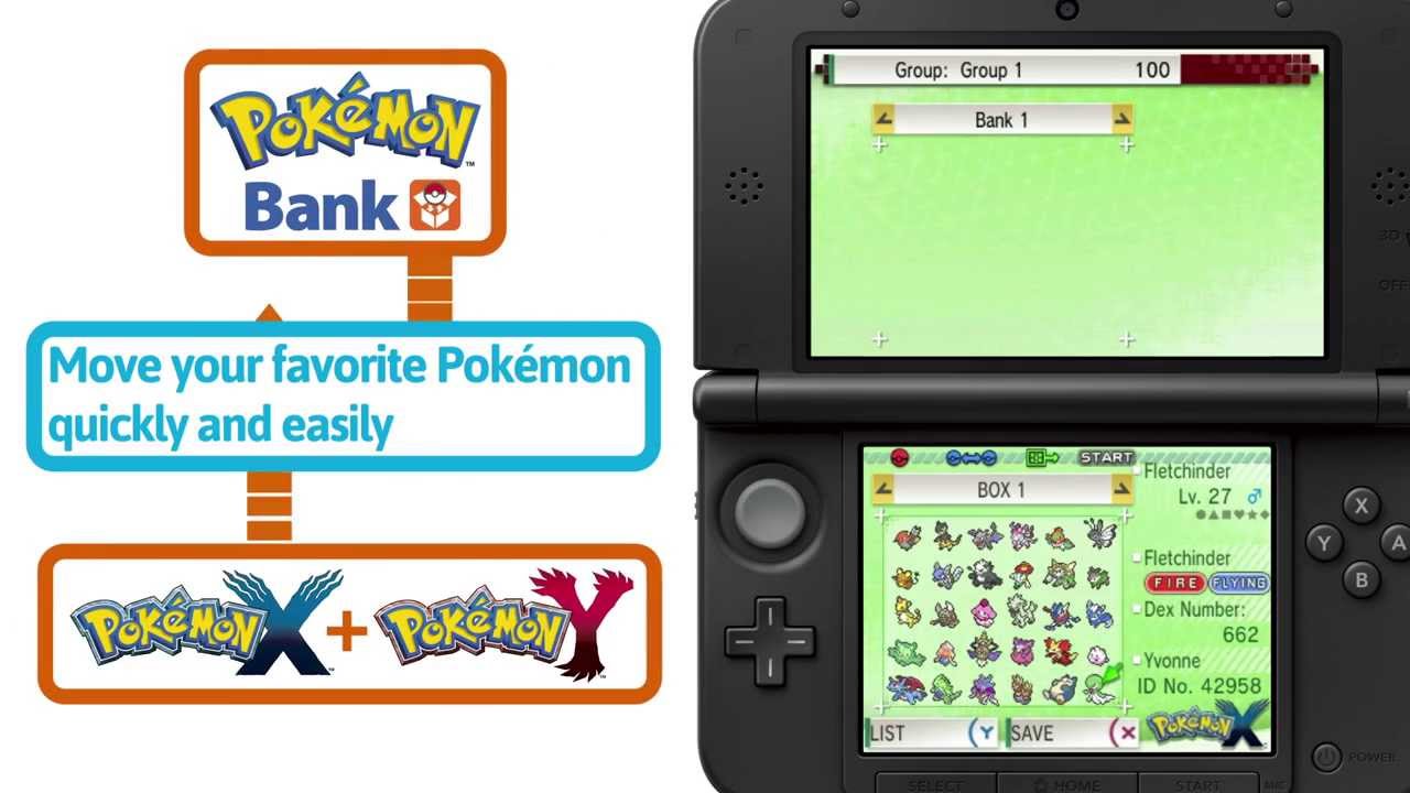 Store and Transfer Your Pok&eacute;mon with Pok&eacute;mon Bank