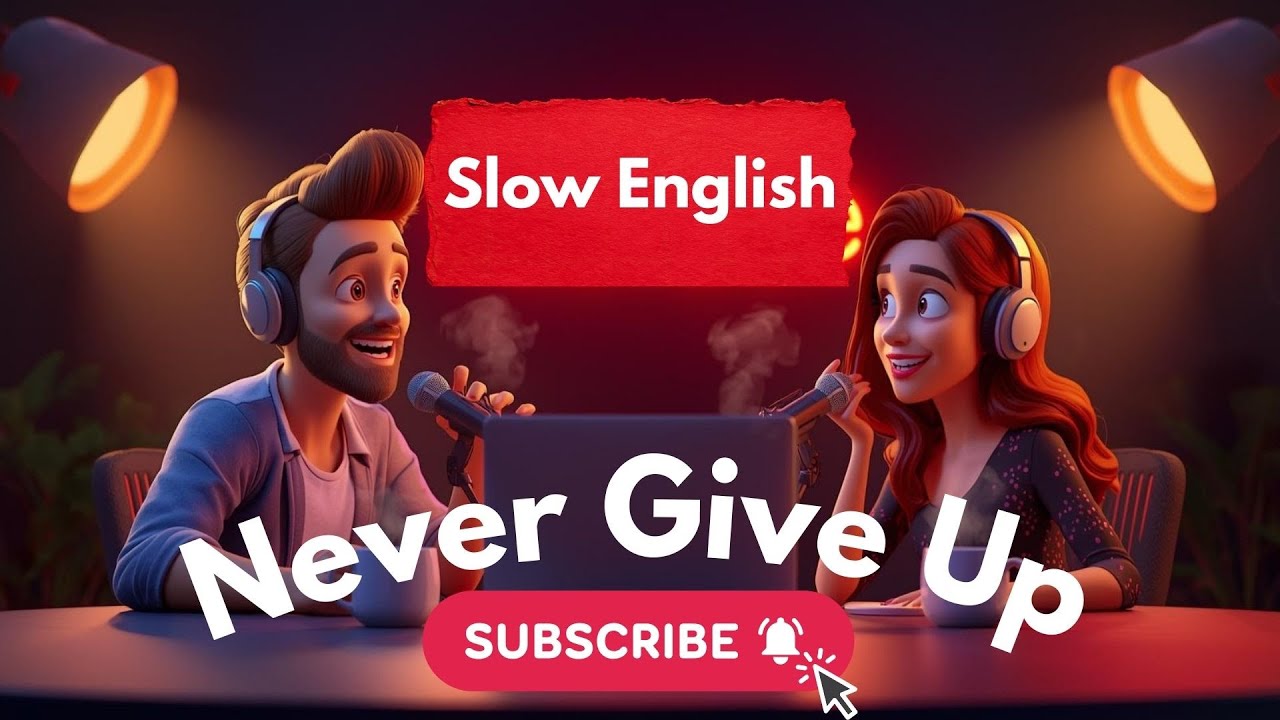 Never Give Up Slow English For Beginners | Learn English