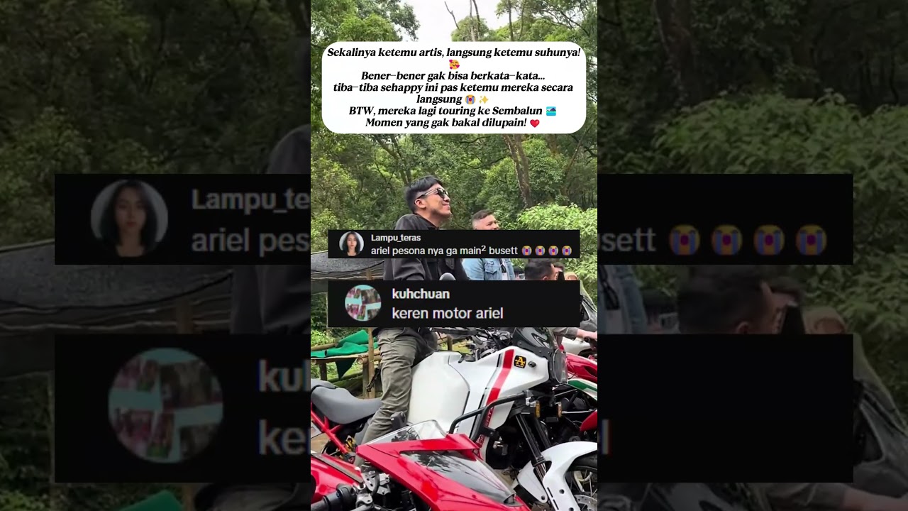 Sekalinya ketemu artis, langsung ketemu suhunya! 🥰 #shortfeed
