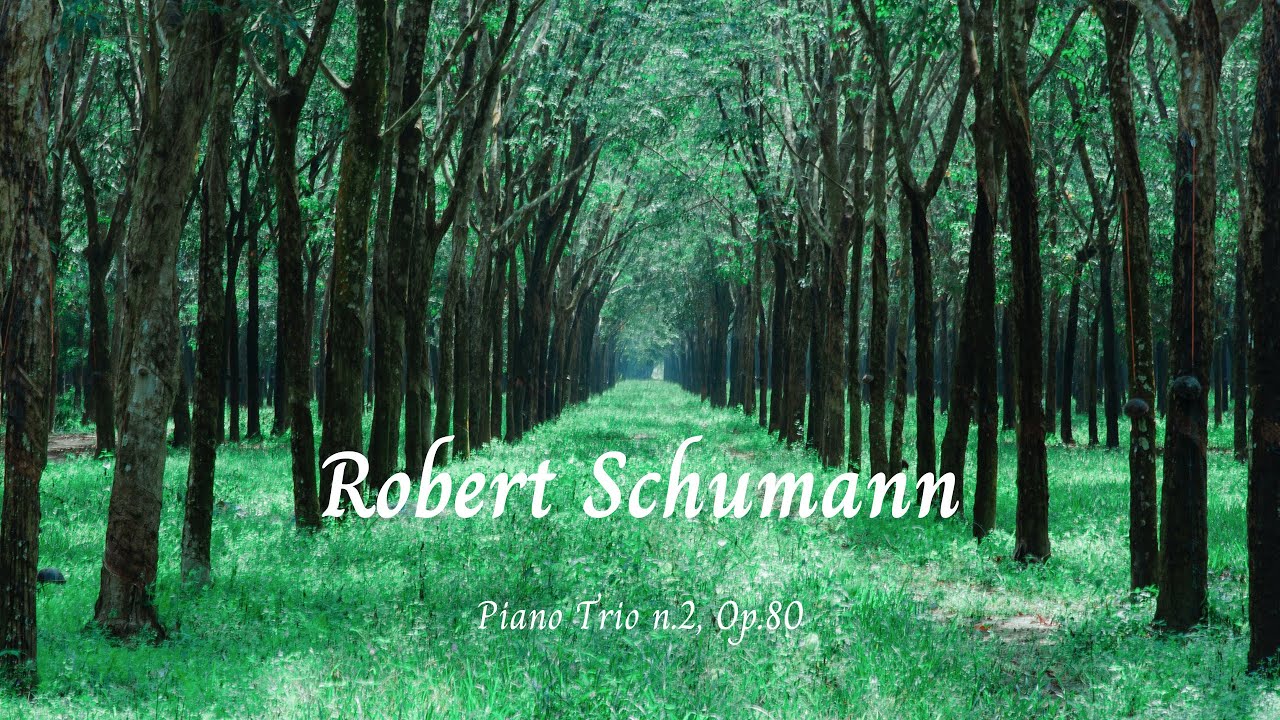 Piano Trio n.2, Op.80 - Robert Schumann 🎵
