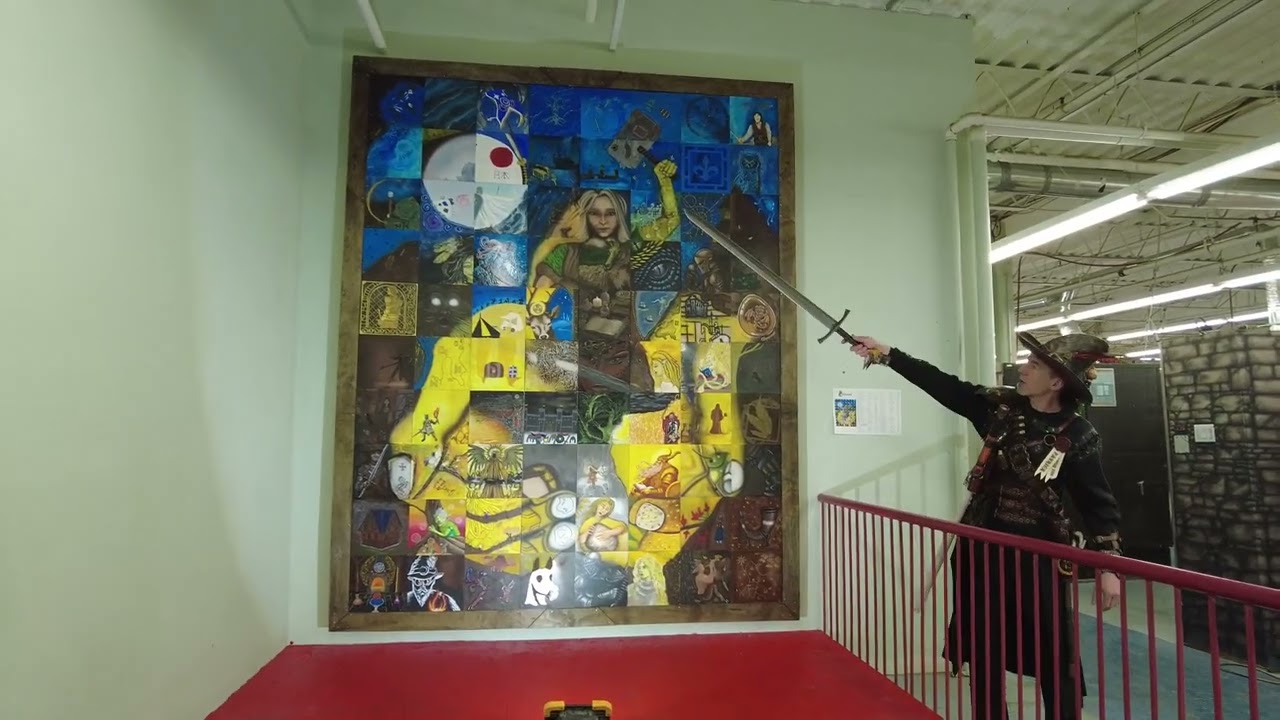 Un chef-d'œuvre collectif | Dévoilement de la mosaïque chez Calimacil
