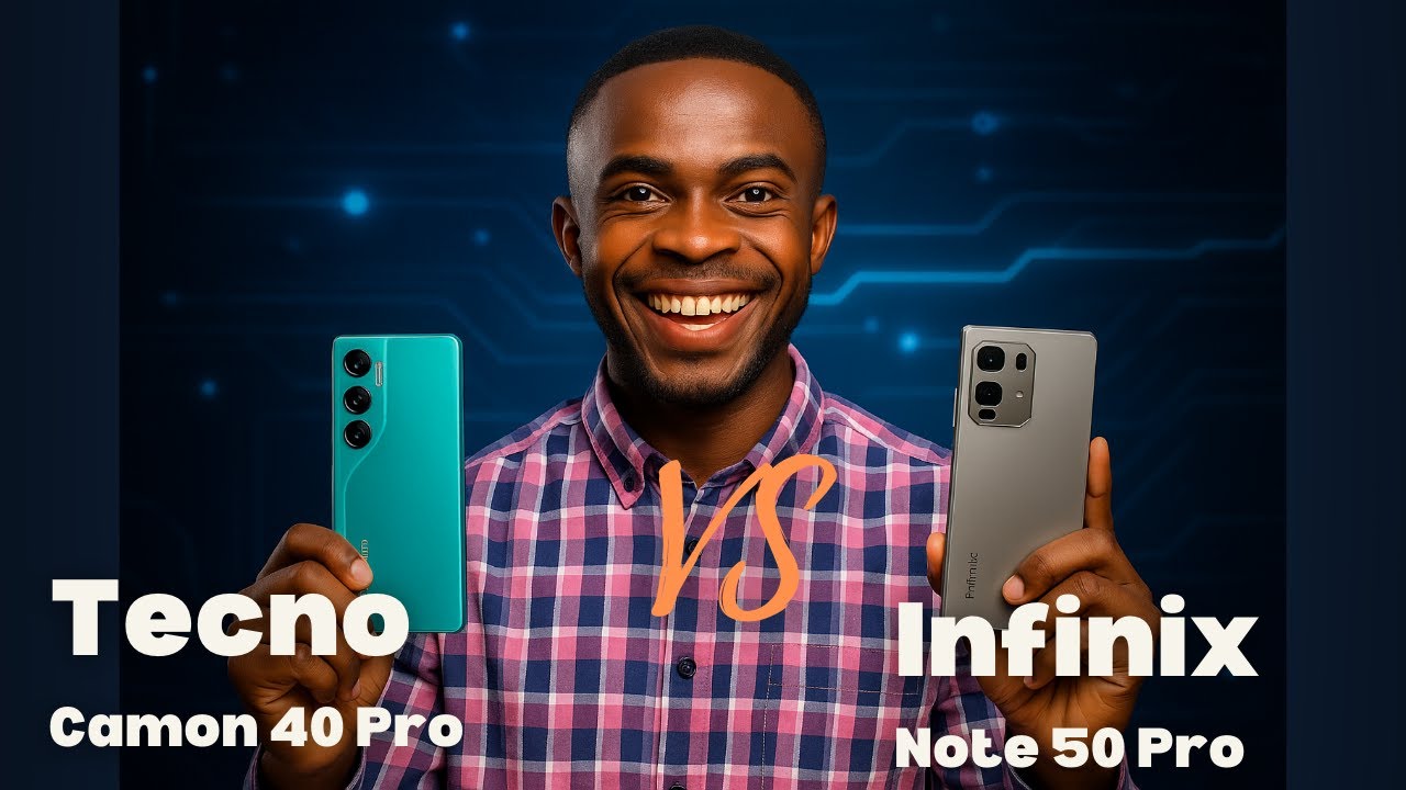 Infinix Note 50 Pro vs Camon 40 Pro : Lequel vaut vraiment ton argent ? 💥📱