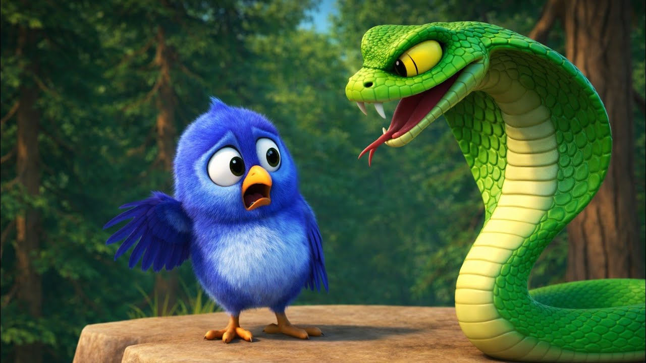Brave Duckling Saves Blue Macaw Chick | Emotional Jungle Story 3D