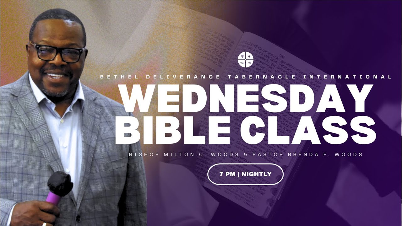 Bible Class 1/14/26 with Bishop Milton C. Woods