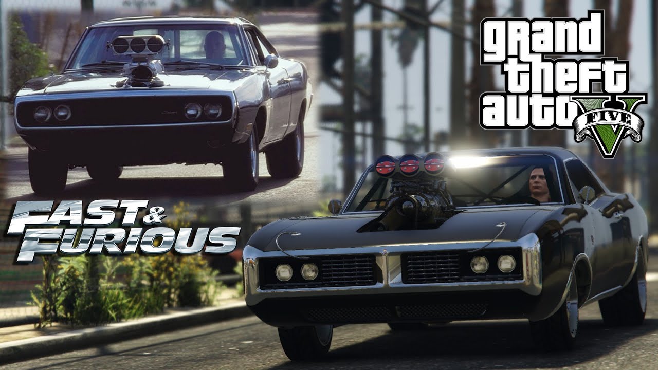 GTA 5: Dodge Charger R/T Дома из «Форсажа» — копия Imponte Beater Dukes!