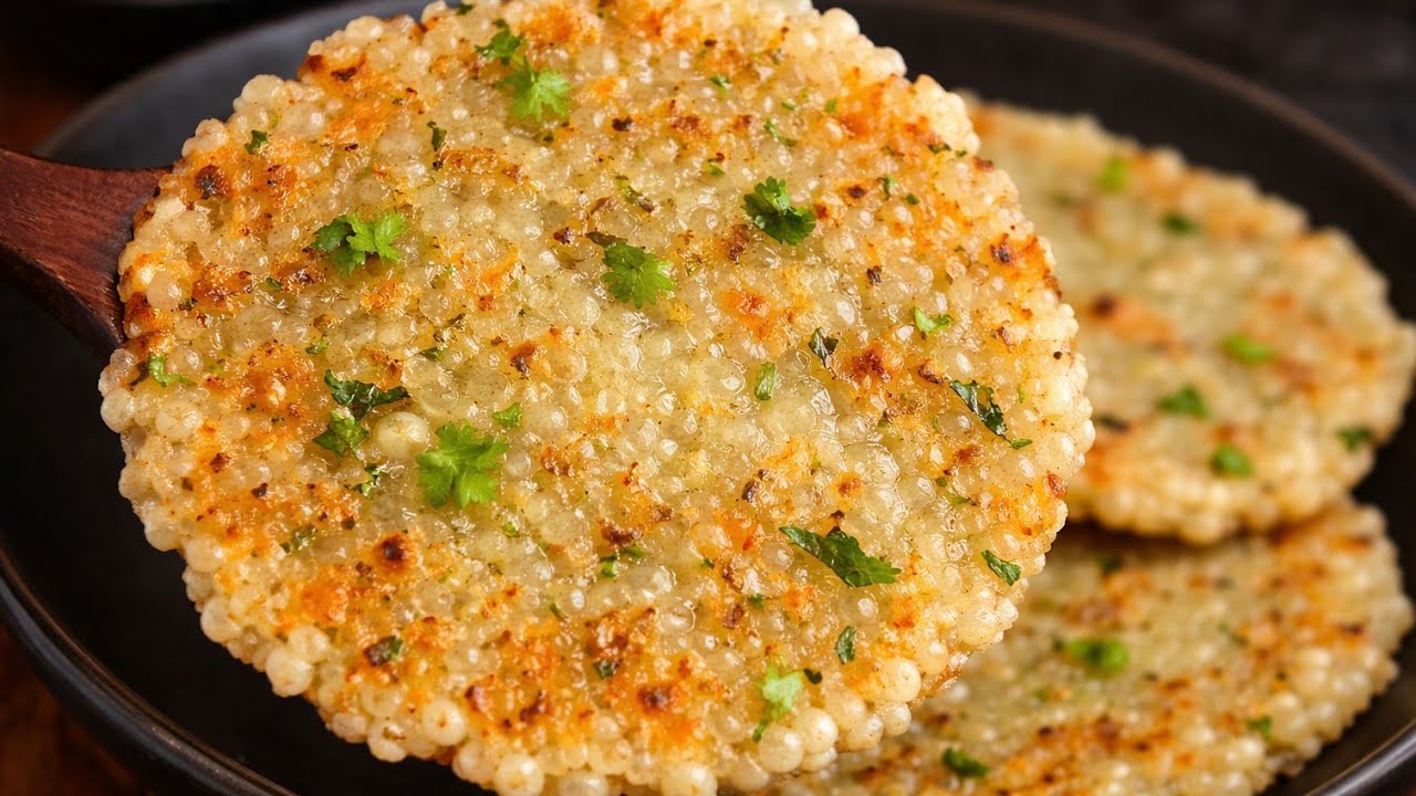 Mahashivratri Vrat Special Sabudana Thalipeeth | Crispy & Non Sticky