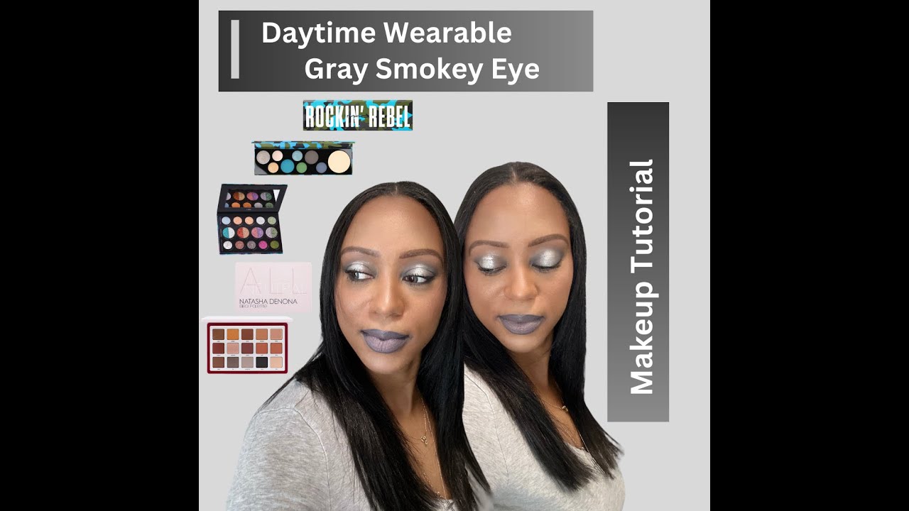 Get Glam: Effortless Gray Smokey Eye Tutorial For Daytime | Aidelle G.