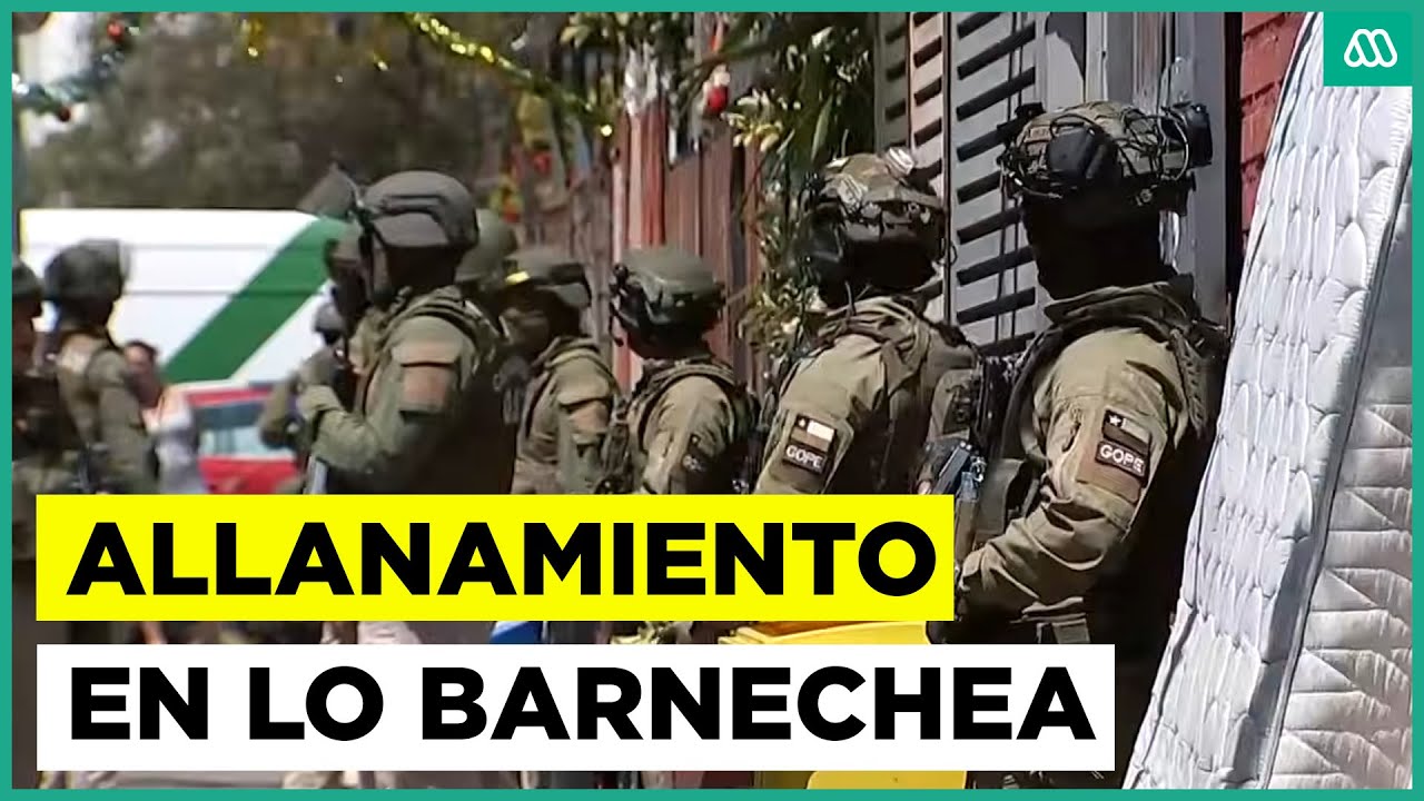 Allanamiento masivo en Lo Barnechea: Incautan gran cantidad de droga
