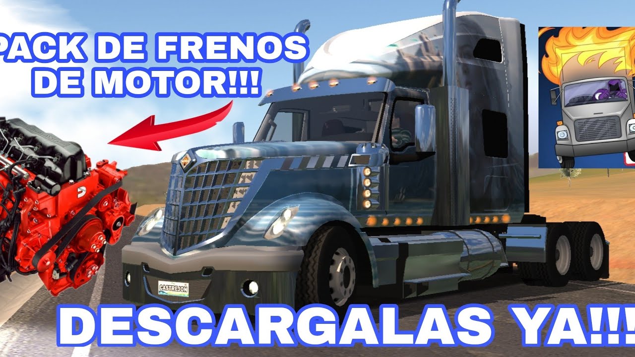 PACK DE FRENO DE MOTOR, (WORD TRUCK DRIVING SIMULATOR), DESCARGALAS YA!!!!!