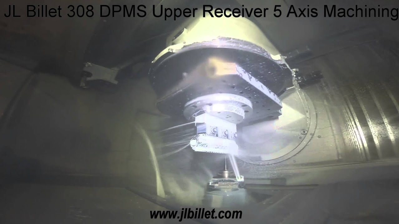 JL Billet 308 DPMS Upper Receiver/ 5 Axis Machining