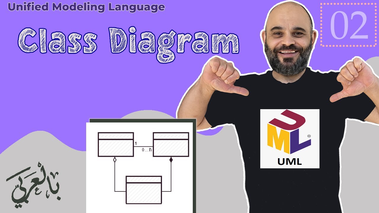 #002 UML Class Diagram [ شرح بالعربي ] #class_diagram #uml