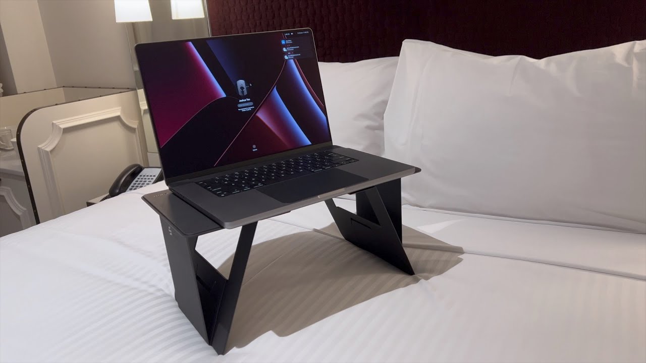 The BEST Laptop Stand for Travel? - iSwift Pi Paper-thin Durable Laptop Desk
