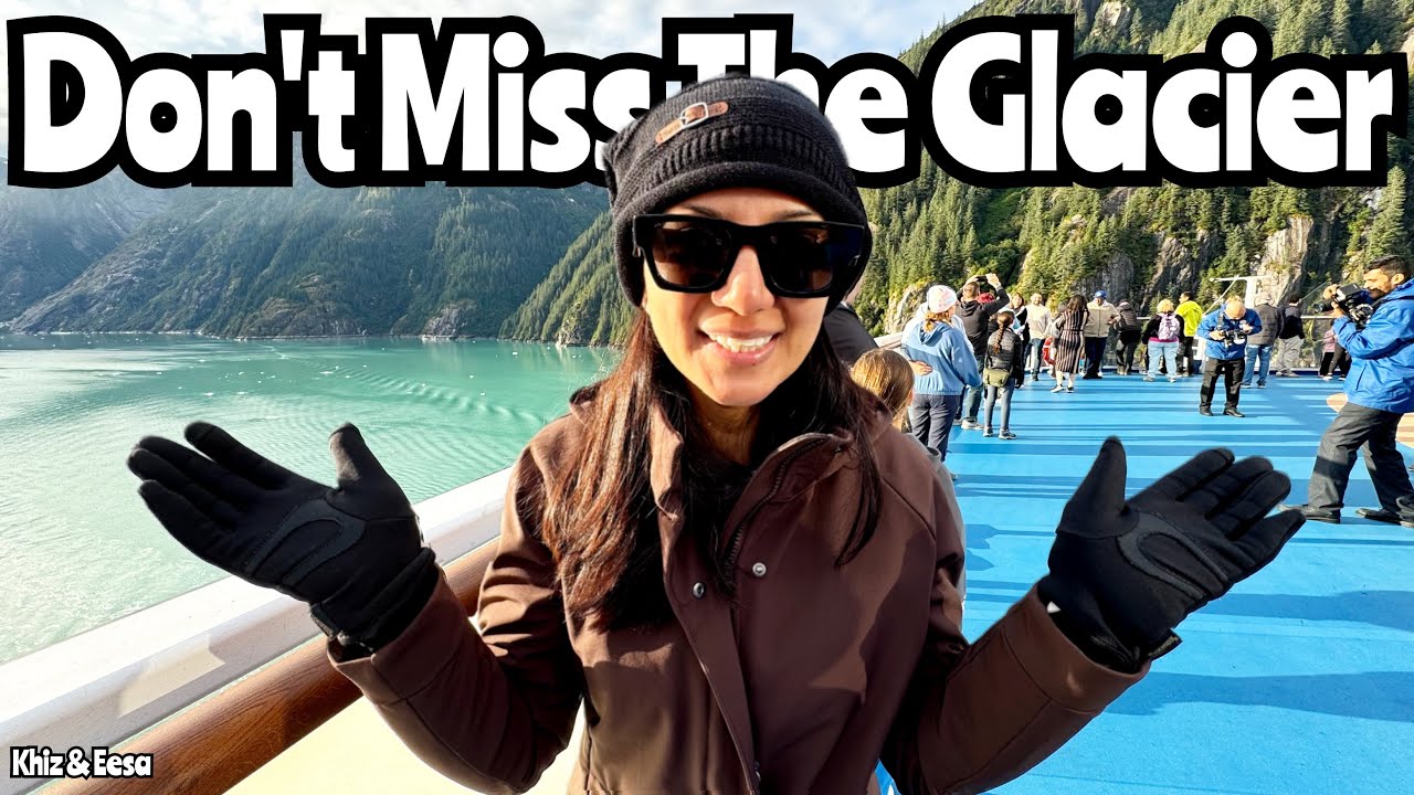 Dawes Glacier at Sunrise on Royal Caribbean Quantum of the Seas | Endicott Arm Alaska Tips & Views