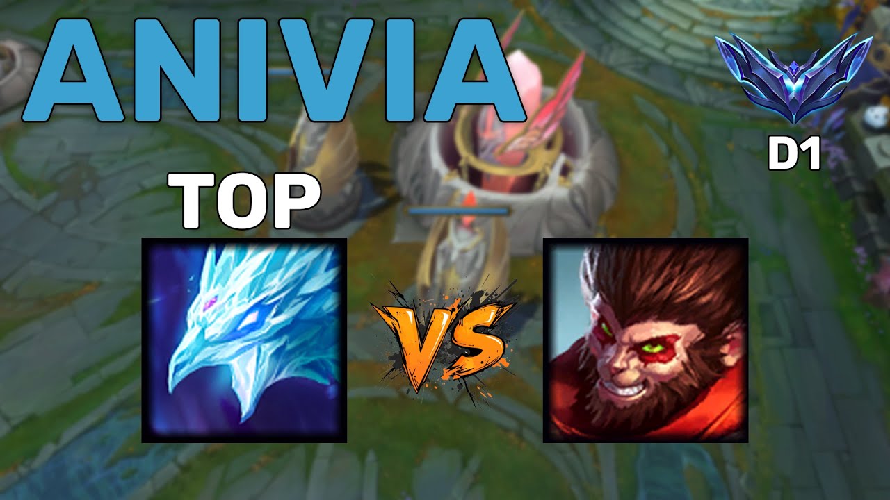 Anivia vs Wukong – Top | Full Ranked Game (Diamond 1 - EUW)