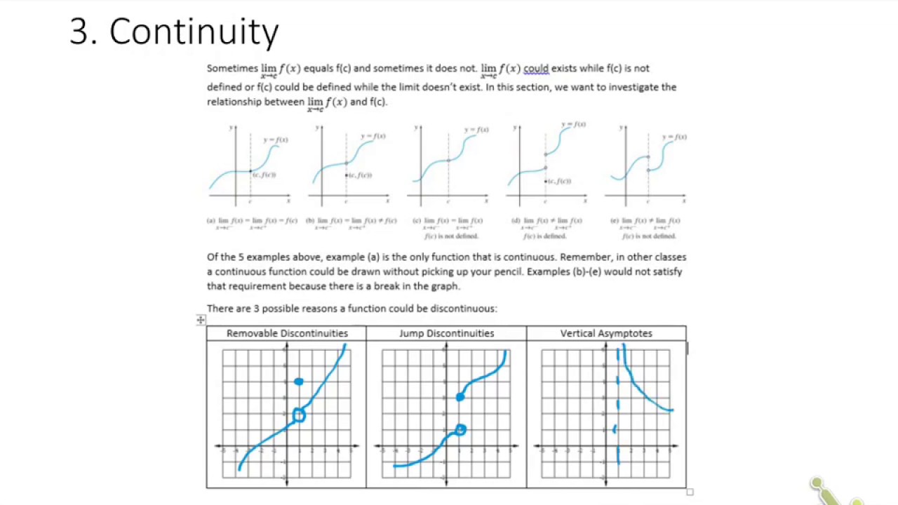 3. Continuity Ex 1